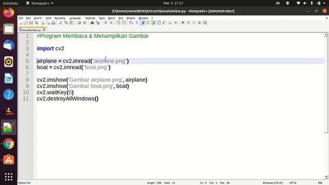 Image Reading by using Python смотреть онлайн