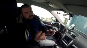 Skoda Octavia A5 акуратная установка видеорегистратора