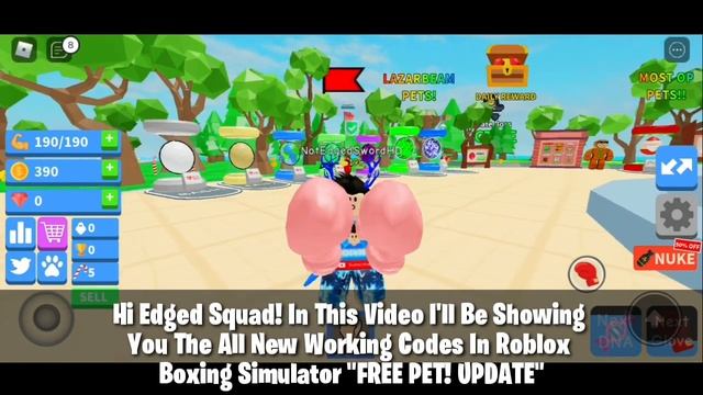 *FEBRUARY 2021* ALL NEW SECRET OP CODES IN BOXING SIMULATOR! | ?Roblox Boxing Simulator? смотреть онлайн