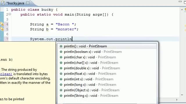 Intermediate Java Tutorial - 2 - Some More String Methods смотреть онлайн
