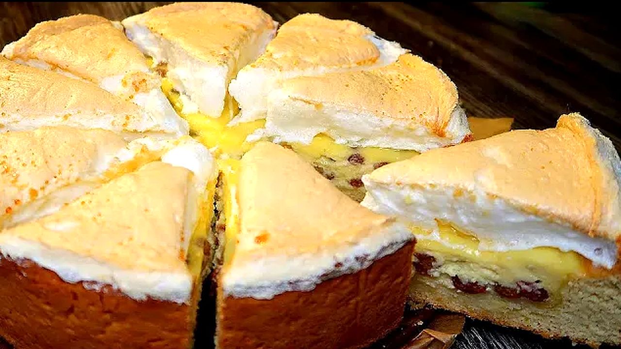 Невозможно Оторваться! Нежное Суфле на Творожном Пироге. Нереально вкусно! смотреть онлайн