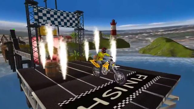 Bike Stunt Race 3D Gameplay Android смотреть онлайн