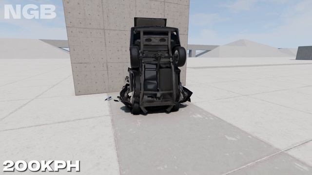 Chevrolet Tahoe VS Wall 250KPH - BeamNG Drive | Next Generation Beam смотреть онлайн