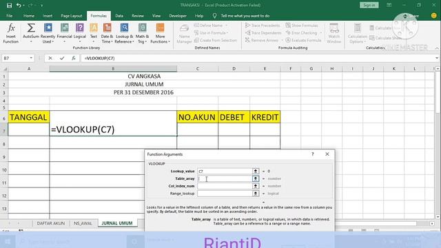 Memasukkan Transaksi ke Jurnal Umum dengan Microsoft Excel смотреть онлайн