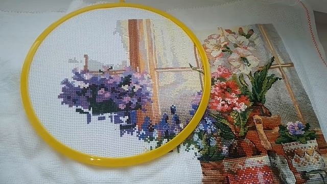 Вышивка крестом: продвижения по процессам смотреть онлайн