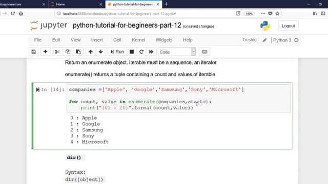 Python Tutorial For Beginners - Part -12 - Built In Functions - 02 смотреть онлайн
