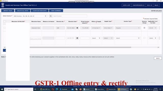 How to generate JSON file and upload on GST Portal I gstr 1 offline utility new version смотреть онлайн