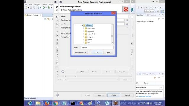 Adv Java || "Servlets application with Weblogic Server12c in Eclipse"|| by Nagoor Babu Sir смотреть онлайн