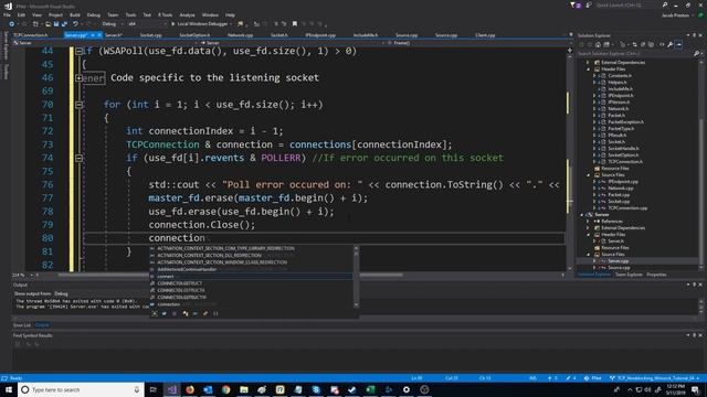 C++ Nonblocking Sockets [Winsock] Tutorial 4: Polling/Recving & Dropped Connections смотреть онлайн