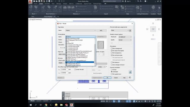 Print to PDF AutoCAD смотреть онлайн
