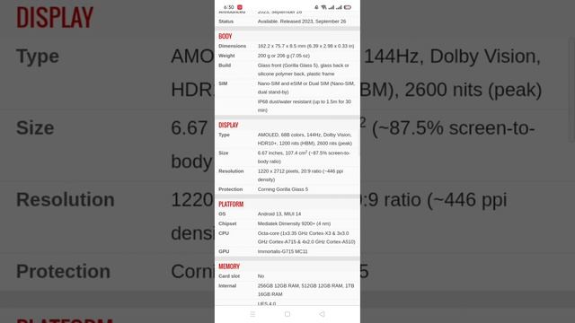 Xiaomi 13T Pro Specification and Review || Mortal Info смотреть онлайн