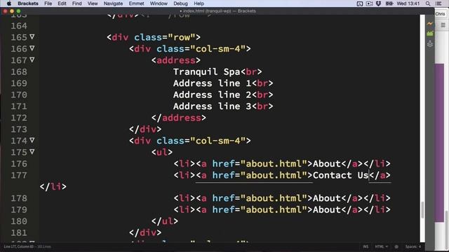 Coding the Footer section of theme in HTML смотреть онлайн