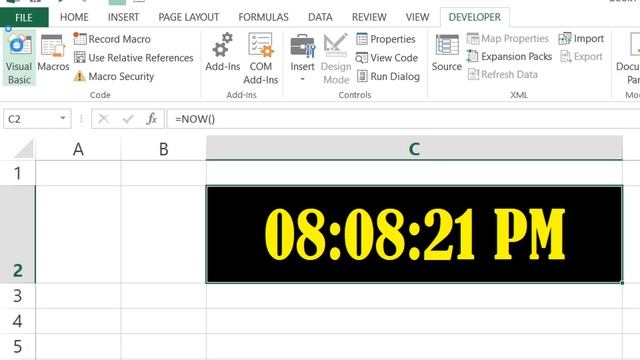 How to Create Digital Clock in Microsoft Excel | Digital Clock in Excel VBA смотреть онлайн