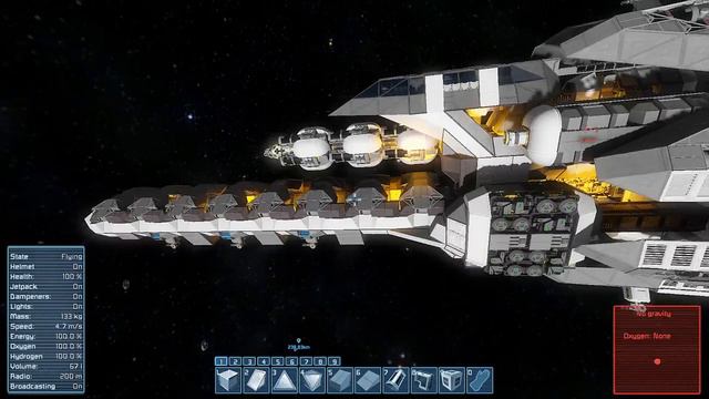 [3] Gungnir(Vanilla) - Showcase - Space Engineers смотреть онлайн