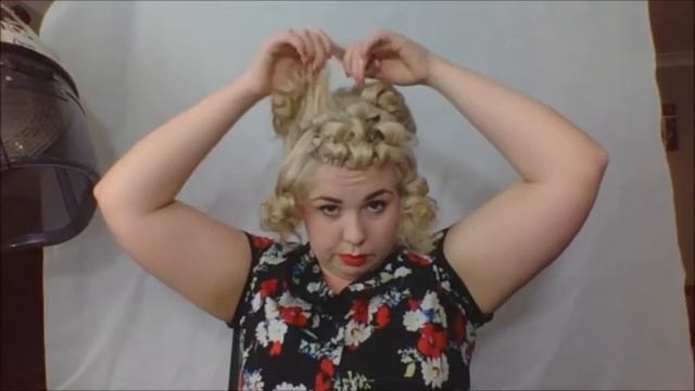 Poodle hair part 2 ~ The styling/brush out