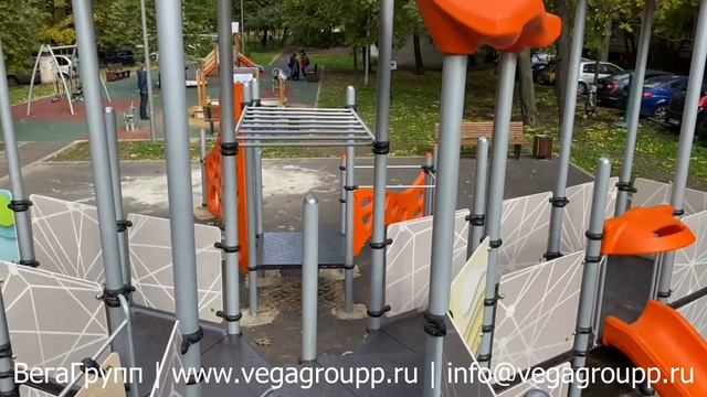 Детский городок "Кипр", паттерн Vector, артикул ДГ050.3.10, производства компании ВегаГрупп смотреть онлайн