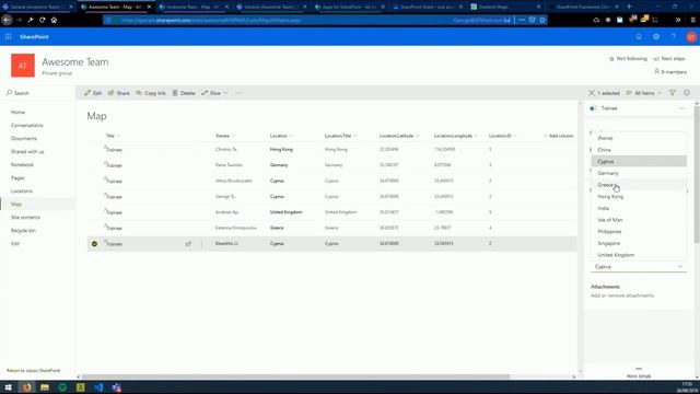 Community demo - Creating Microsoft Teams tab with SharePoint Framework, React.js and Material-UI смотреть онлайн
