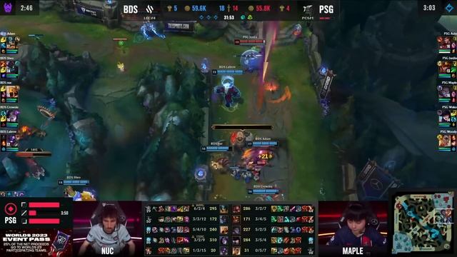 BDS vs PSG Highlights ALL GAMES | Worlds 2023 Play In Stage Day 6 | Team BDS vs PSG Talon смотреть онлайн