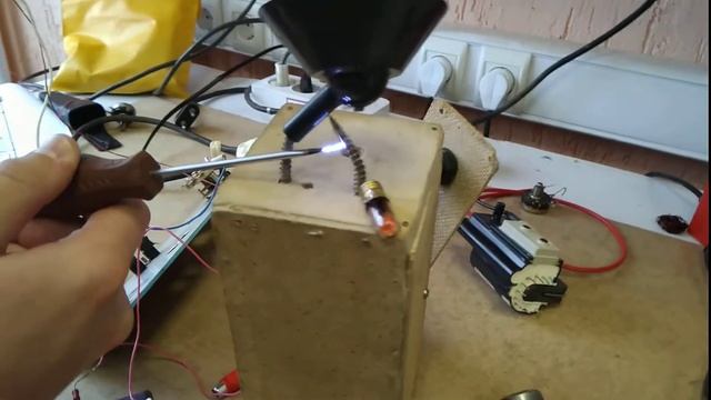 Радиокружок - Высоковольтный блокинг-генератор