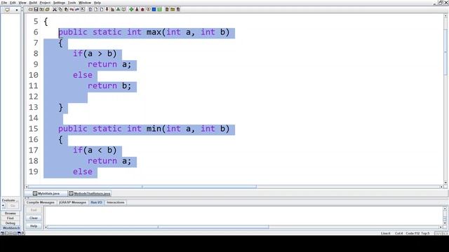 ICS4U - Java Methods that Return смотреть онлайн