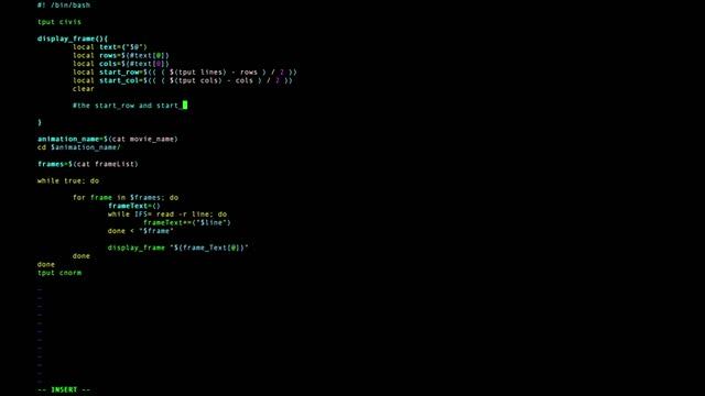 Bash Script and ASCII Cat Animation: Creating Dynamic Visuals смотреть онлайн