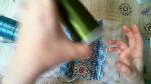 Мастер класс сумки для начинающих. Вышивка по пластиковой канве. Сумка на лето.