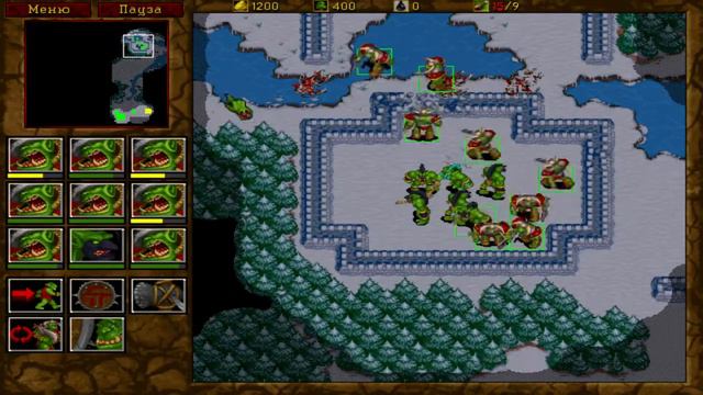 Прохождение Warcraft II: Tides Of Darkness | Орки | 2.Набег на Хильсбрад