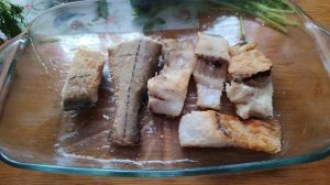 Пикша в маринаде