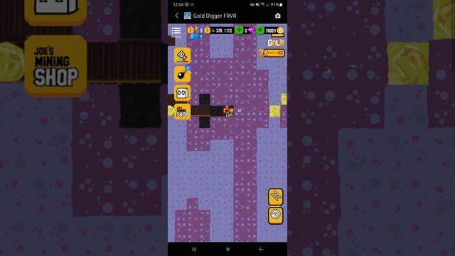 Gold Digger Frvr Max Depth.