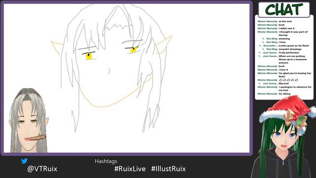 Drawing VTubers in MS Paint! смотреть онлайн