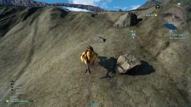 Final Fantasy XV Windows Edition SIDE QUEST Cursed Legend Gameplay смотреть онлайн