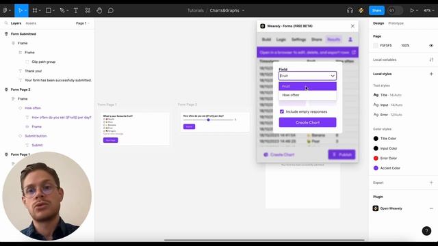 Creating Charts and Graphs in Figma from your Survey Results смотреть онлайн