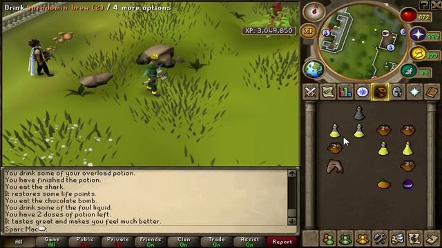 Runescape Sparc Mac's Tips: The Food Trick! смотреть онлайн