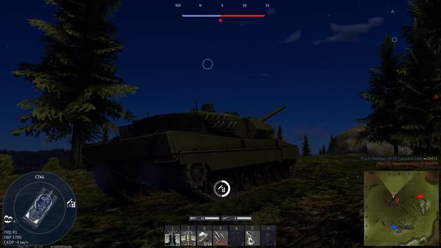 РЕЗУЛЬТАТИВНЫЙ ОБЗОР Leopard 2A6 в War Thunder #warthunder смотреть онлайн