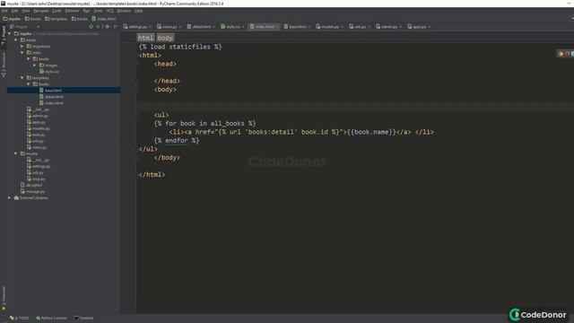 122. Using Base Templates in Django смотреть онлайн