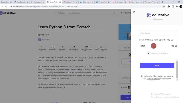 Top 5 Free Online Course Of Programming Language On Python With Free Certificates смотреть онлайн