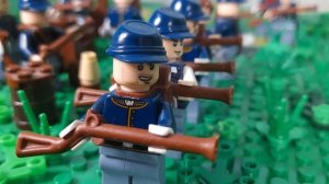 Lego American Civil War Battle of Gettysburg stop motion (film)