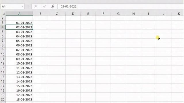 Auto Fill date sequence in MS Excel смотреть онлайн
