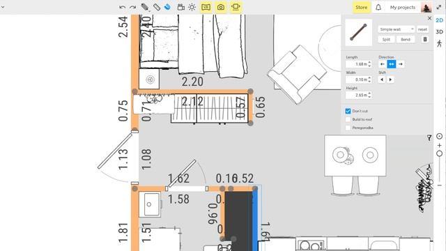 Planoplan 2.0 Walls cut смотреть онлайн