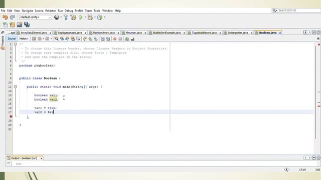 simple Java boolean tutorial смотреть онлайн
