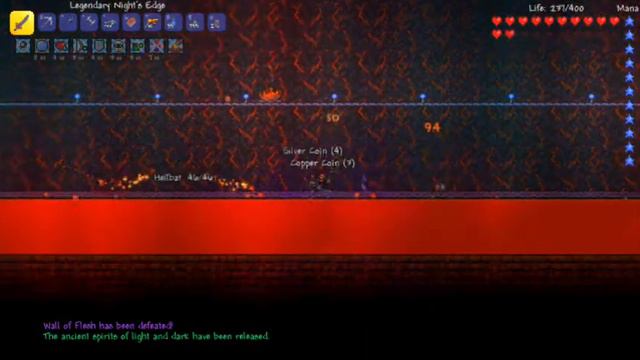 Terraria :: Micro Terraria World :: Episode 7 Wall Of Flesh Down!