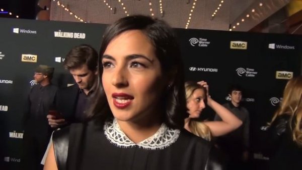 Alanna Masterson  | The Walking Dead Premiere | AfterBuzz TV Red Carpet Interviews