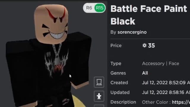 NEW ROBLOX AVATAR FACE TRICKS! UGC FACE STICKERS!? смотреть онлайн