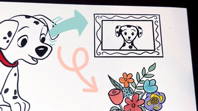 101 Dalmatians Coloring & Trivia 🐾🦴