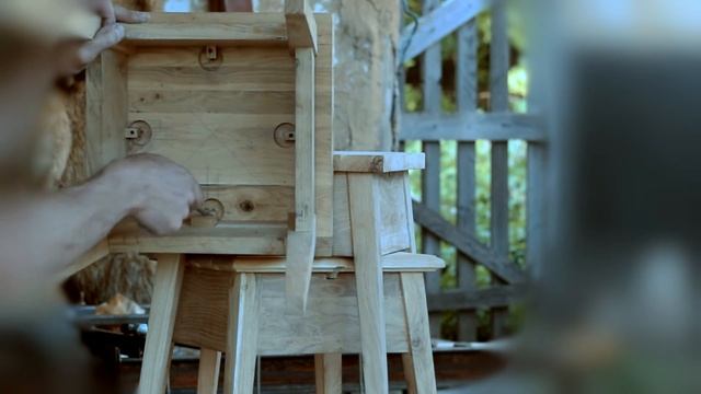 Необычное крепление крышки табурета смотреть онлайн