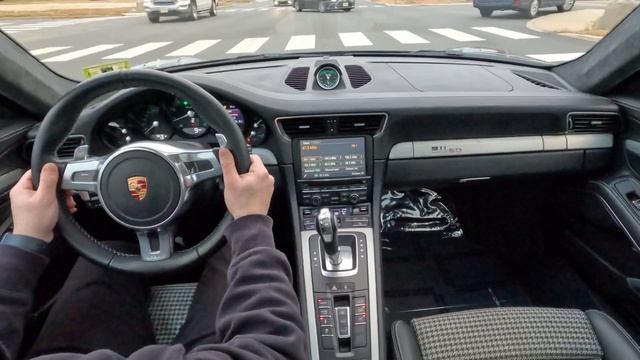 2014 Porsche 911 50th Anniversary Test Drive смотреть онлайн