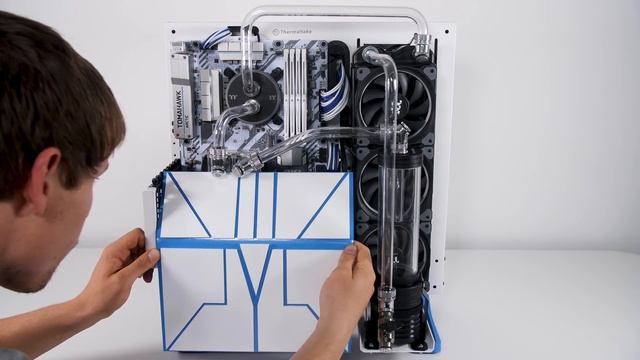 Core P3 - Project Blue Snow PC Build Time Lapse смотреть онлайн