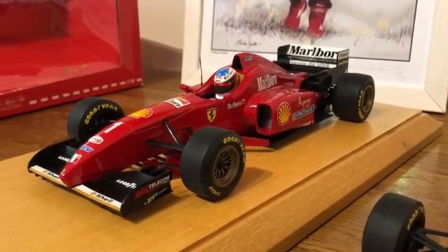1/18 Minichamps Michael Schumacher 1996 'Marlboro' conversion Ferrari F310 - Diecast Review смотреть онлайн
