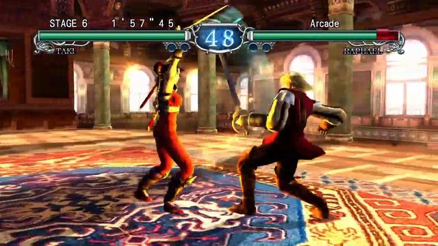 SoulCalibur II HD Online (Xbox Live Arcade) Arcade as Taki смотреть онлайн