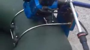 Лодочный мотор из бензокосы